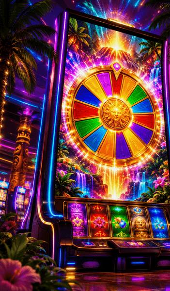 Ilustrasi mesin slot online